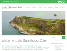 Tablet Screenshot of guardhousecafe.com